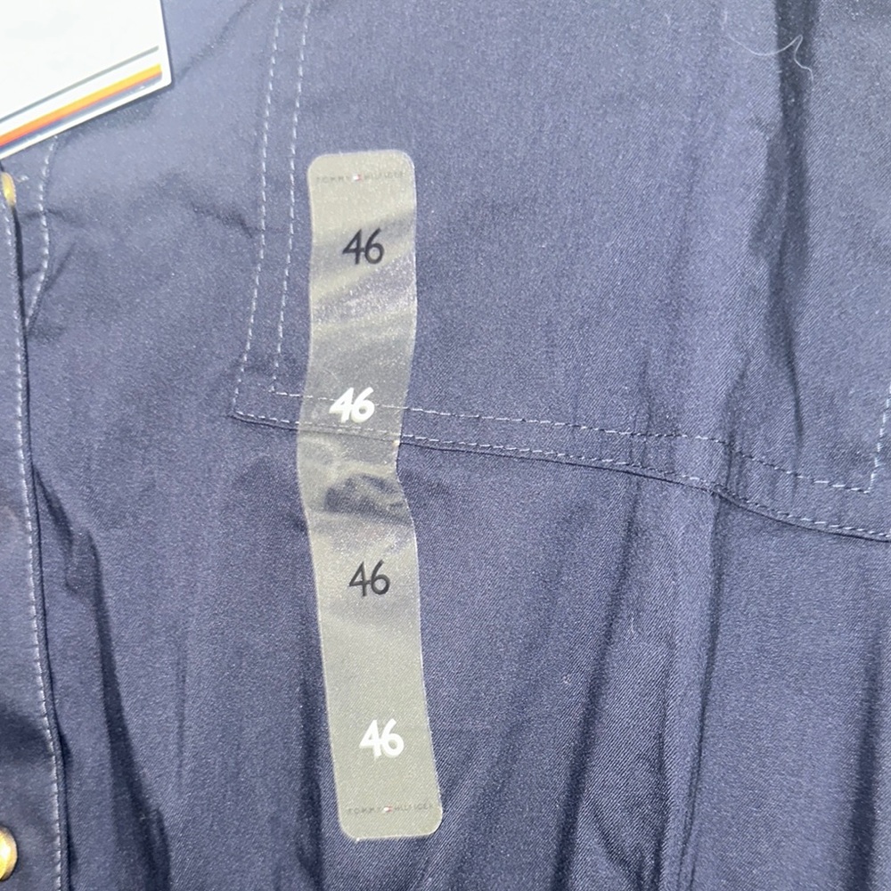 Black Button-Down tommy hilfiger Shirt Dress - Picture 3 of 8